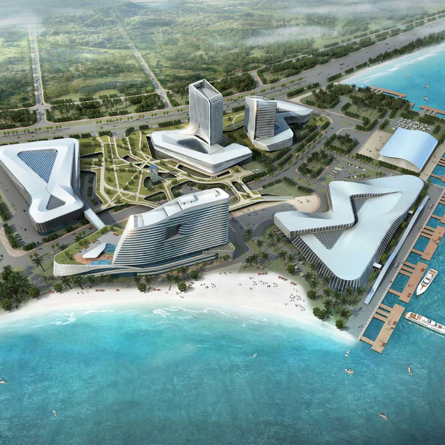 綜合體標識設(shè)計